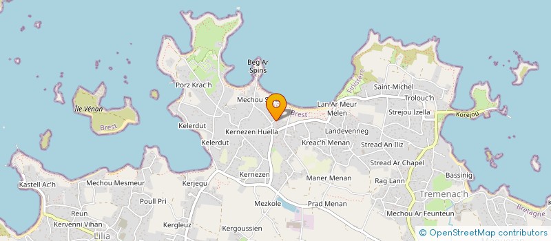 localisation de l'entreprise MONSIEUR CYRILLE SALOU  PLOUGUERNEAU