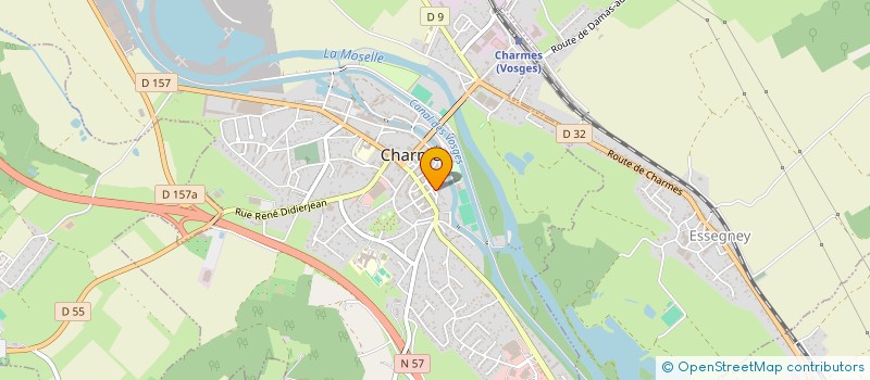 localisation de l'entreprise MONSIEUR CYRILLE SALVAN à CHARMES