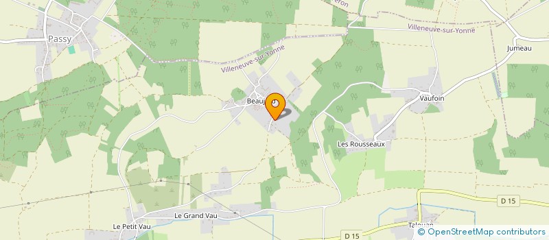 localisation de l'entreprise MONSIEUR CYRILLE SAMYN à VILLENEUVE-SUR-YONNE