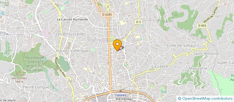 localisation de l'entreprise MONSIEUR CYRILLE SANFILIPPO à CANNES