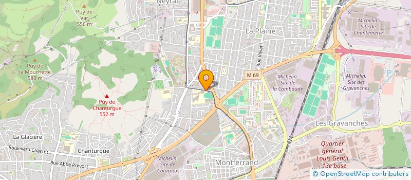 localisation de l'entreprise MONSIEUR CYRILLE SENEZE  CLERMONT-FERRAND