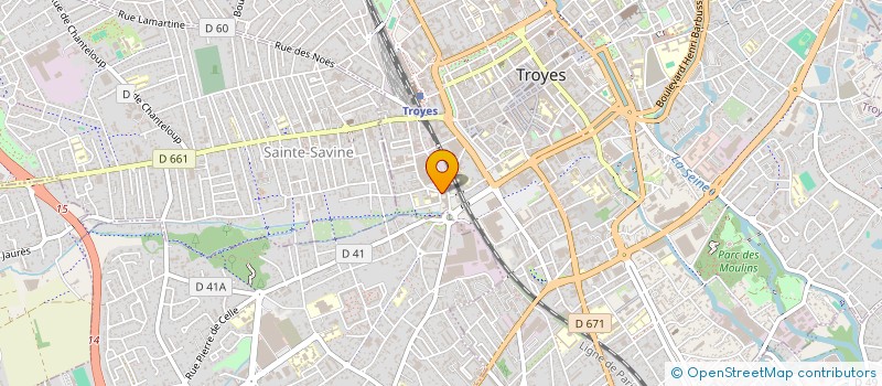 localisation de l'entreprise MONSIEUR CYRILLE SERIO à TROYES