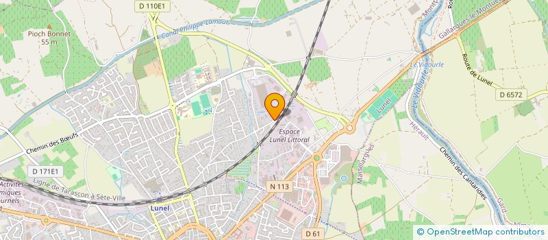 localisation de l'entreprise MONSIEUR CYRILLE SMOUTS  LUNEL