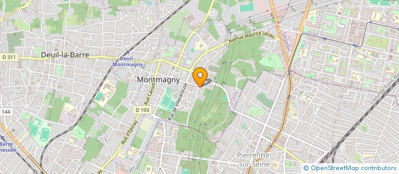 localisation de l'entreprise MONSIEUR CYRILLE SOUHAUT  MONTMAGNY