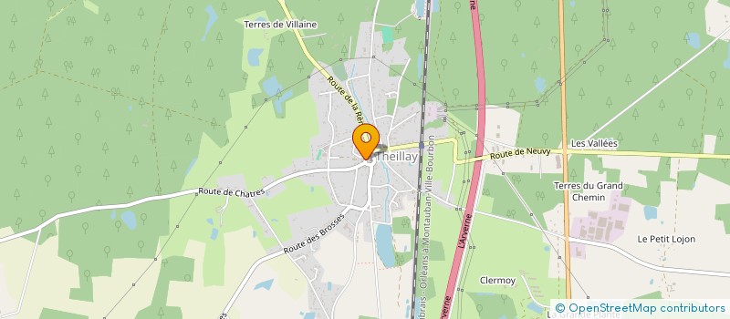 localisation de l'entreprise MONSIEUR CYRILLE STERN  PIERREFITTE-SUR-SAULDRE