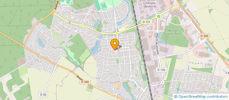 localisation de l'entreprise MONSIEUR CYRILLE TACKELS  SAVIGNY-LE-TEMPLE