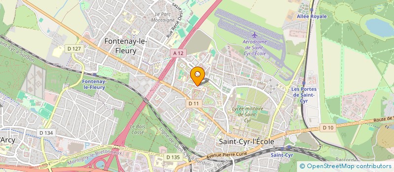localisation de l'entreprise MONSIEUR CYRILLE TCHEUHEUBOU à SAINT-CYR-L'ECOLE