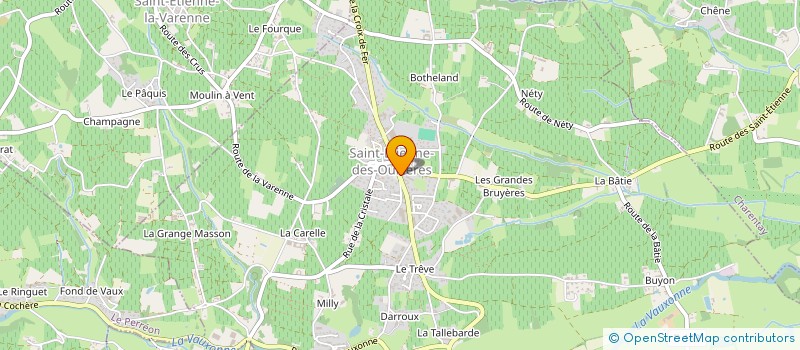 localisation de l'entreprise MONSIEUR CYRILLE TERRIER  ODENAS