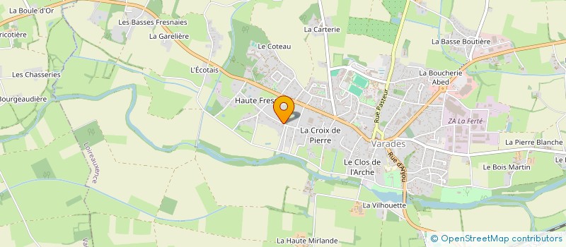 localisation de l'entreprise MONSIEUR CYRILLE TETEDOIE à LOIREAUXENCE
