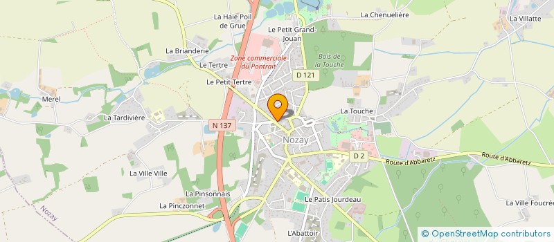 localisation de l'entreprise MONSIEUR CYRILLE THOMAS à NOZAY