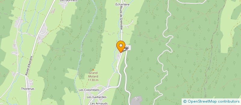 localisation de l'entreprise MONSIEUR CYRILLE TORTEROTOT  AUTRANS-MEAUDRE EN VERCORS