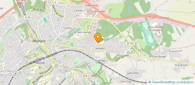 localisation de l'entreprise MONSIEUR CYRILLE TOULLEC à MORLAIX