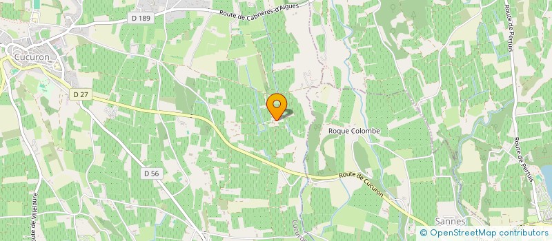 localisation de l'entreprise MONSIEUR CYRILLE TURLAN  CUCURON