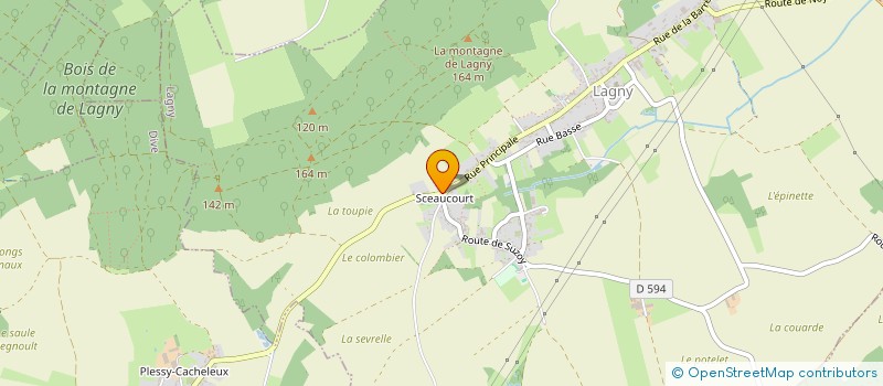 localisation de l'entreprise MONSIEUR CYRILLE VIEL  LASSIGNY