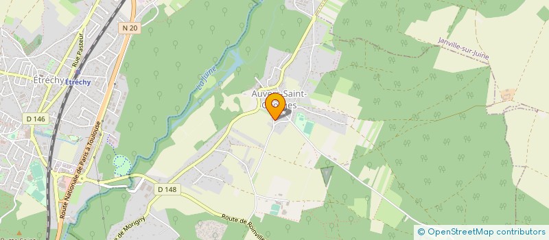 localisation de l'entreprise MONSIEUR CYRILLE VILLAUME  AUVERS-SAINT-GEORGES