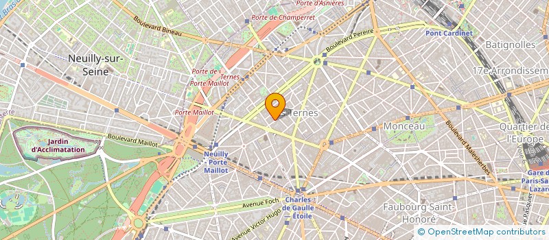 localisation de l'entreprise MONSIEUR CYRILLE VOLOKHOFF  PARIS