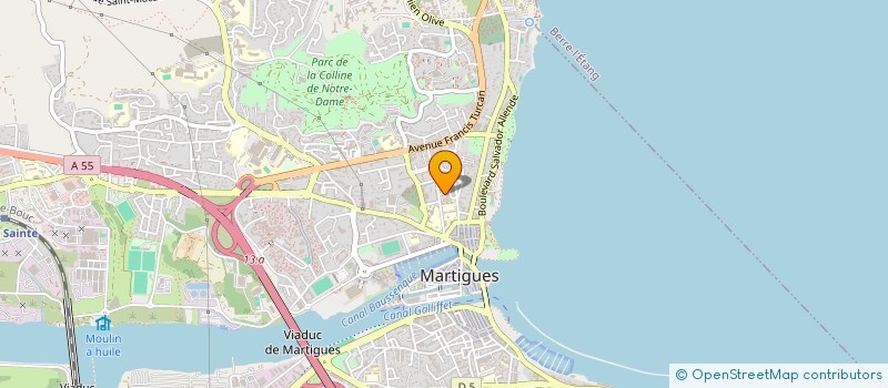 localisation de l'entreprise MONSIEUR CYRIO DECHAUD à MARTIGUES