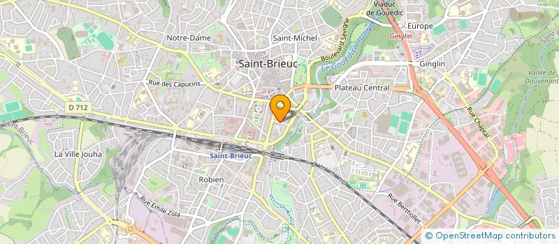 localisation de l'entreprise MONSIEUR CYRPRIEN HENNER à SAINT-BRIEUC
