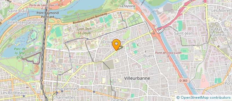 localisation de l'entreprise MONSIEUR CYRYL SMOLAREK  VILLEURBANNE