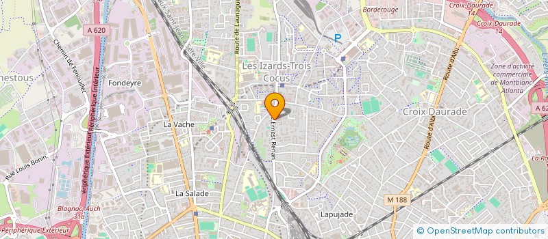 localisation de l'entreprise MONSIEUR D'JIMMY COSTET à TOULOUSE