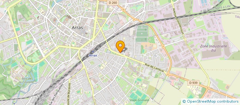 localisation de l'entreprise MONSIEUR DA DIARRA à ARRAS