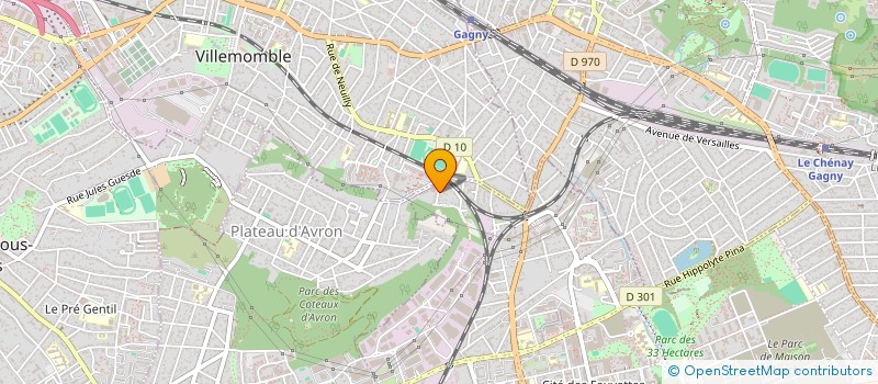 localisation de l'entreprise MONSIEUR DA JUNIOR à NEUILLY-SUR-MARNE