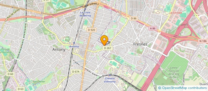 localisation de l'entreprise MONSIEUR DA XU à ANTONY