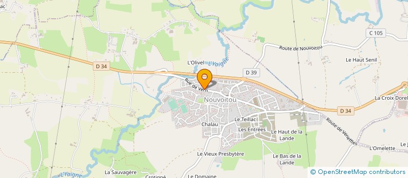 localisation de l'entreprise MONSIEUR DABILICOR CORREA  NOUVOITOU