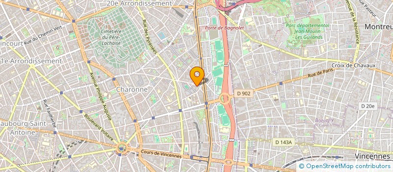 localisation de l'entreprise MONSIEUR DAC TRAN  PARIS