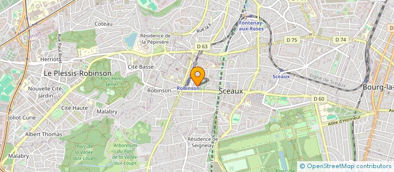 localisation de l'entreprise MONSIEUR DAC-VIET NGUYEN à SCEAUX