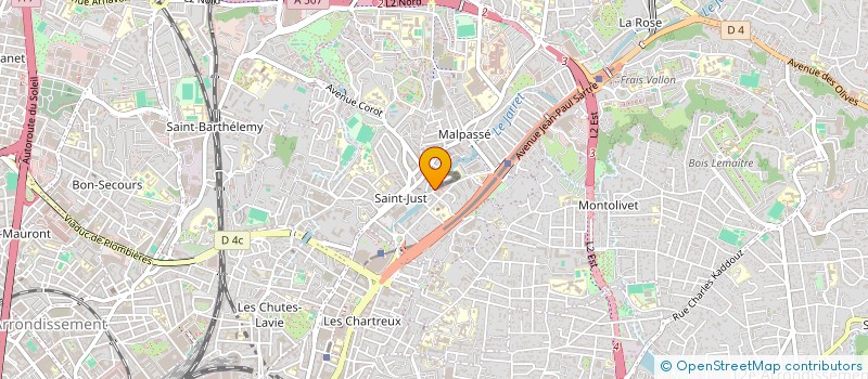 localisation de l'entreprise MONSIEUR DACIAN MATEA  MARSEILLE