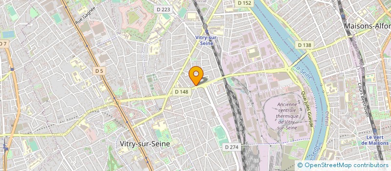 localisation de l'entreprise MONSIEUR DACIAN-VASILE DORCA à VITRY-SUR-SEINE
