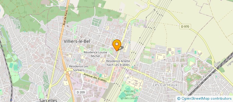 localisation de l'entreprise MONSIEUR DAD KHALIQ  VILLIERS-LE-BEL