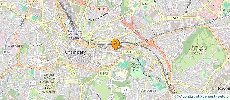 localisation de l'entreprise MONSIEUR DAD TASAL  CHAMBERY