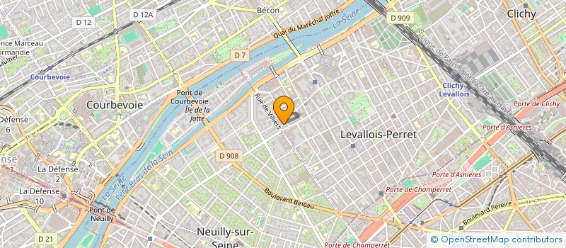localisation de l'entreprise MONSIEUR DADDO MAMOUDOU PEKASSA à LEVALLOIS-PERRET
