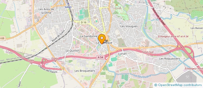 localisation de l'entreprise MONSIEUR DADI BENABBOU  SALON-DE-PROVENCE