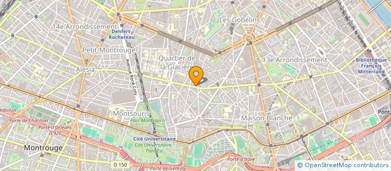 localisation de l'entreprise MONSIEUR DADJA ANADE AKPO  PARIS