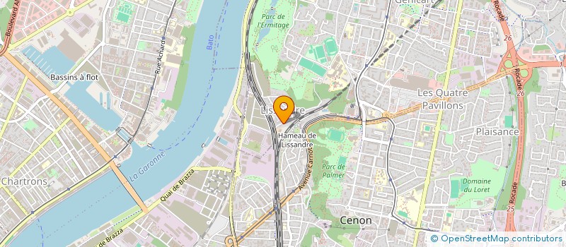 localisation de l'entreprise MONSIEUR DADUL SAMTAN  LORMONT