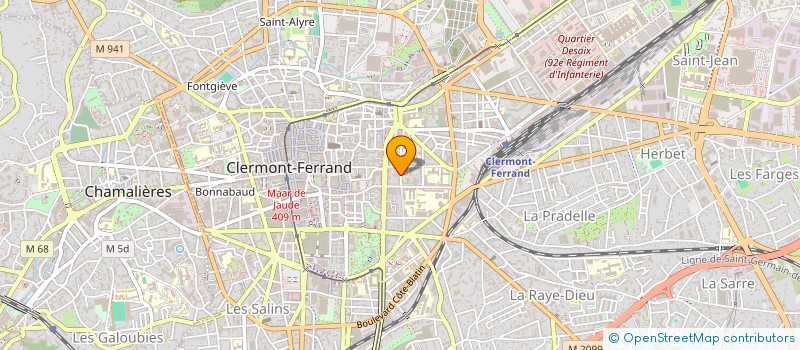 localisation de l'entreprise MONSIEUR DADULLAH ZAKHILWAL  CLERMONT-FERRAND