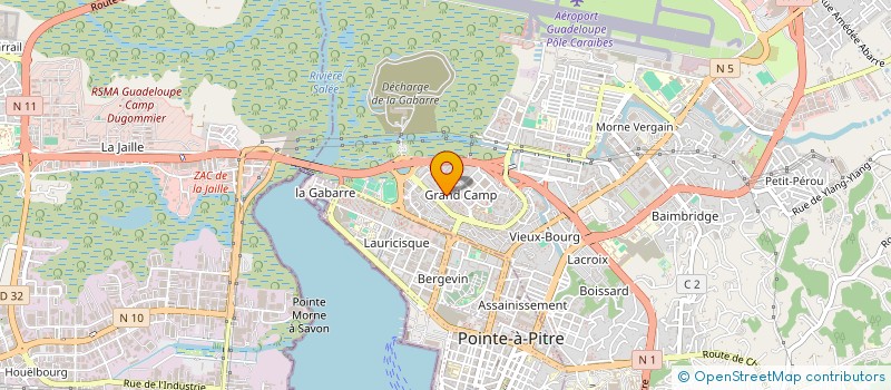 localisation de l'entreprise MONSIEUR DADY PULVAL à LES ABYMES