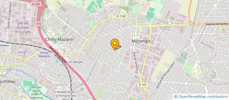 localisation de l'entreprise MONSIEUR DAFAALLA MOHAMMED ADAM à MORANGIS
