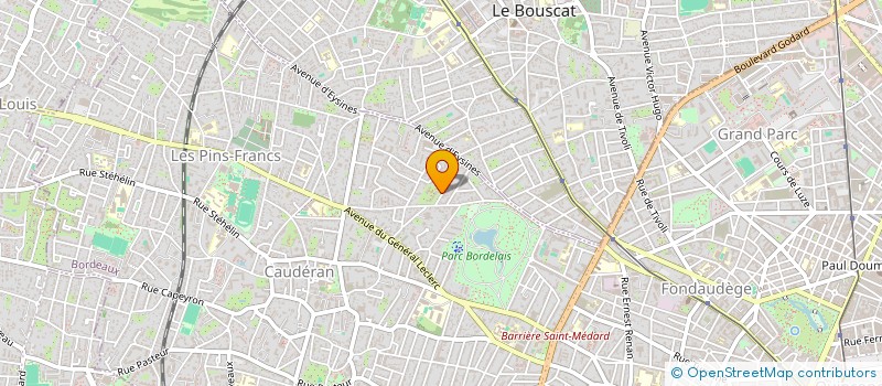 localisation de l'entreprise MONSIEUR DAFYDD LLWYD  BORDEAUX