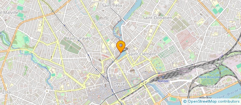 localisation de l'entreprise MONSIEUR DAGBE GOMEZ  NANTES