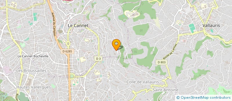 localisation de l'entreprise MONSIEUR DAGMAR VACEK à LE CANNET