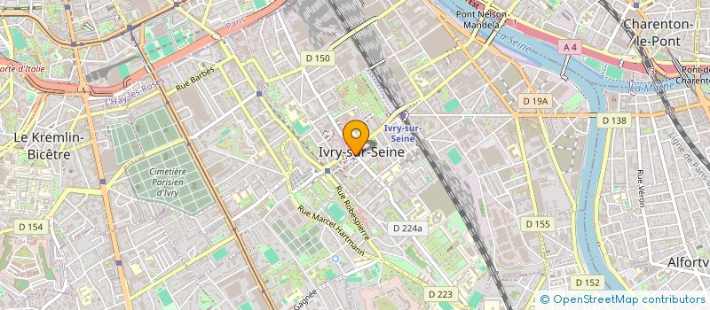 localisation de l'entreprise MONSIEUR DAGO N'GUESSAN  IVRY-SUR-SEINE