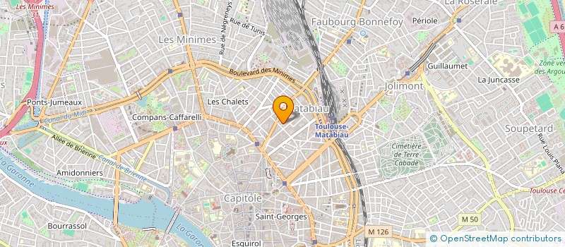 localisation de l'entreprise MONSIEUR DAGS GRINBERGS à TOULOUSE