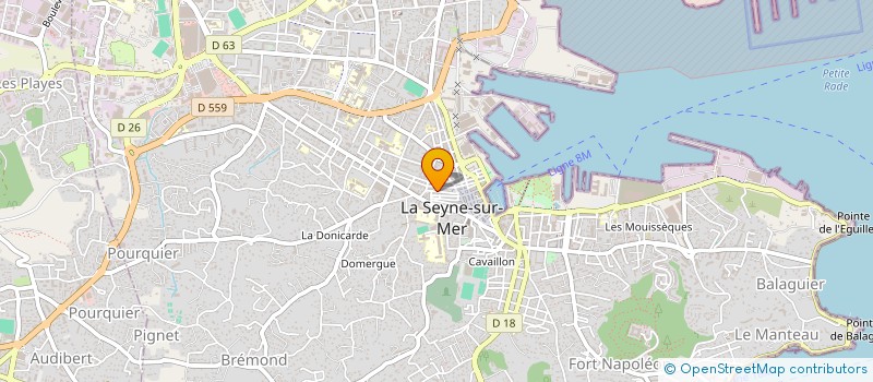 localisation de l'entreprise MONSIEUR DAHALANE LERA  LA SEYNE-SUR-MER
