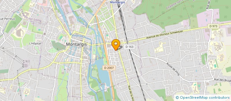 localisation de l'entreprise MONSIEUR DAHALANE MHOMA à MONTARGIS