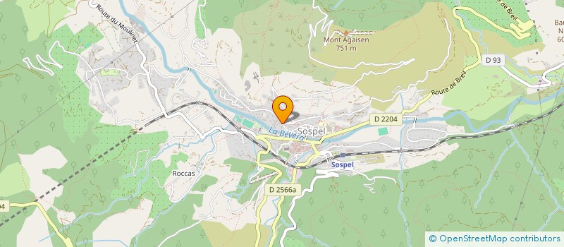 localisation de l'entreprise MONSIEUR DAHBI RAHAL  SOSPEL