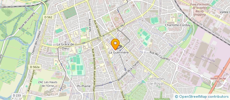 localisation de l'entreprise MONSIEUR DAHIR HASSAN FARAH à CAEN